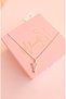 Xuping Necklace Women's Silver Color Letter Y Steel Necklace with Shiny Zircon Stone Non Tarnish Antiallergic Necklace