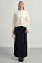 Women's Soft Plush Look Beard Knitwear Cardigan Jacket - 5