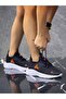 Lace-Up Unisex Children's Sports Shoes-Black-Orange - 3