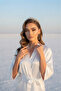 Satin Bridal Robe & Special Printed Text - Bridal & Honeymoon Collection - 6
