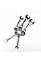 10mm Short Handle Adjustable Head Ratchet Wrench Mini Fast Ratchet Wrench Labor-Saving Auto Repair H - 5