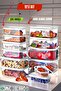 12 Pieces Picnic Camping Travel Storage Box| White Rectangular Storage Box