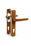 Pvc Balcony Door Handle Pimapen (metal)- Golden Brown