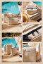 2 Pieces Thermal Lined Water Repellent Stain Resistant Jute Linen Makeup Medicine Bag Set 19X13X7/20X21X11 - 7