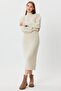 ALEXANDERGARDY SLEEVES PATTERNED BALLOON SLEEVE KNITWEAR DRESS(A91414-S) - 5