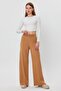 Elastic Waist Trousers with Terry Fabric (S92398-Alt) - 2