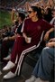Modal Wide Striped Slit Sports Tracksuit Set - 5
