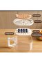 Sieves,2-in-1 Fruit Draining Basket Container with Lid,Folding Handle,for Washing Vegetables,Brown - 3
