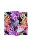 100% Twill Silk Floral Patterned Cream - Orange Colored 90X90 Scarf Sewing Shape: Hand Sewing - 6
