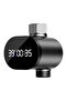 Water Thermometer Bathroom Led Display Shower Thermometer Black Shower Temperature Display 4-inch... - 8