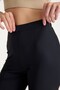 Pipe Leg Lycra Tights Black - 2