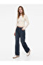 Cotton Ribbed Slim Fit Boat Neck Long Sleeve T-Shirt