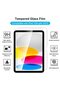 [2 Pack] Screen Protector For iPad 10.9'' 2022 Tempered Glass, Bubble Free, HD Clear, Scratch Resistant, Anti-Fingerprint, Full Screen Coverage- Clear - 3