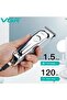 ماكينة حلاقة كهربائية للرجال V-071 باللون الفضي - 5