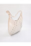 Women's Pearl Model Studded Detailed Shoulder Bag - 3