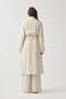 Stone-Windbreaker Detail Trench Coat - 4