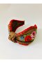 Hand-Embroidered Bohemia Crown with Canvas Embroidery - 4