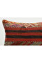 Vintage Throw Pillow Cover Made from Handmade Rug, Wool, 30X50 cm - 2
