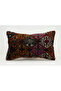 Vintage Throw Pillow Cover Made from Handmade Rug, Wool, 30X50 cm