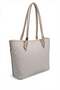 Beige - Sand Beige Knitted Women's Shoulder Bag Sp1282 - 4