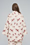 Women's Ethnic Floral Embroidered and Sequin Embellished Kimono - 5