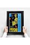 Alayra Framed FR A3 Anthony Perkins Gifts Printed Poster Signed Autograph Picture for Movie Memorabilia Fans - A3 Framed - 3