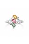Adjustable Tarnish-Resistant Steel Ring with Natural Tourmaline Stone – Women's Ring - 2