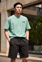100% Cotton Combed Men's Short T-Shirt Set High Quality Summer Bermuda-T-Shirt Set - 2