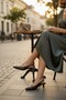 Aci Brown Low-Heeled Leather Shoes - 3