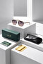 Uv400 Protection Leopard Pattern Anthracite Detailed Men's Sunglasses Plg-2119C4 - 2