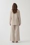 Muslin Kimono with Stone-Belted Detail at the Waist - 3