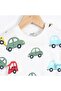 Baby Boy Car Patterned Shorts Set Summer Cotton Two-Piece Set 6-18 Months - 5