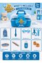 Jr Doctor Kit 11 PCS Kids Medical Play Set with X-Ray Toy Carry Case Age 3+ - 4