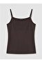 Lcw Visionwhite U-Neck Women's Tank Top with Rope Straps - 3