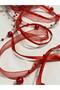 Pearl Tulle and Satin Detailed Decoration Ribbon - 5 Meters of Decorative Bundle and Hobby Ribbon - 2