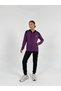 Hooded Purple 2-Piece Women's Tracksuit Set - 2