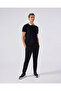 Cotton Black Men's Polo Neck T-Shirt 5Sm5381 - 5