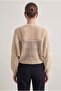 Premium Openwork Thin Knitwear Bolero Cardigan - 4