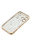 iPhone 17 Pro Max Dazzling Color Magnetic Case for, MagSafe Compatible with Built-in Camera Lens Protector, Slim Luxury TPU + Glass Cover - 6