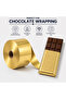 Metalized Glossy Wrapping Foil Roll – 9cm Width x 5KG Roll – Shiny Metallic Finish for CHOCOLATE Wrapping - 4