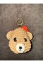 Handmade Knitted Teddy Bear Keychain Handmade Bag Charm Cute Bear Bag Ornament Gift - 2
