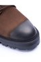 Italian Style Internal and External Natural Leather Suede Men's Shoes Brown T12959 - 7