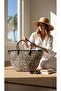 Leopard Riviera Straw Beach Bag – Large Size Premium Tote Bag - 2