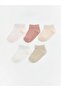 Baby Girl Booties Socks 5-Pack (S6)