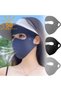 UPF50+ Full Face Sun Protection Mask Breathable UV Shield Outdoor Cycling Fishing Cover - 4
