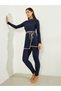 Pack of 2 - Full Sleeve Tunic with Wrap Detail and Leggings Burkini Set