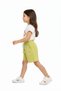 Girl's 2-Piece Shorts Set Crew Neck Short Sleeve Printed T-Shirt Tie-Waist Printed - 3