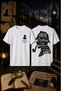 S.Holmes Printed White Unisex T-Shirt Tshirt