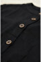 Hakim Collar Belted Viscose Dress 4077-07 Black - 4