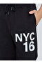 Teen Boys Cotton Joggers with NYC Print - 3
